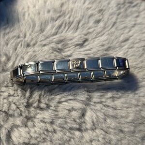 NOMINATION Style Disney Mickey Stainless Steel Crystal Charm Bracelet